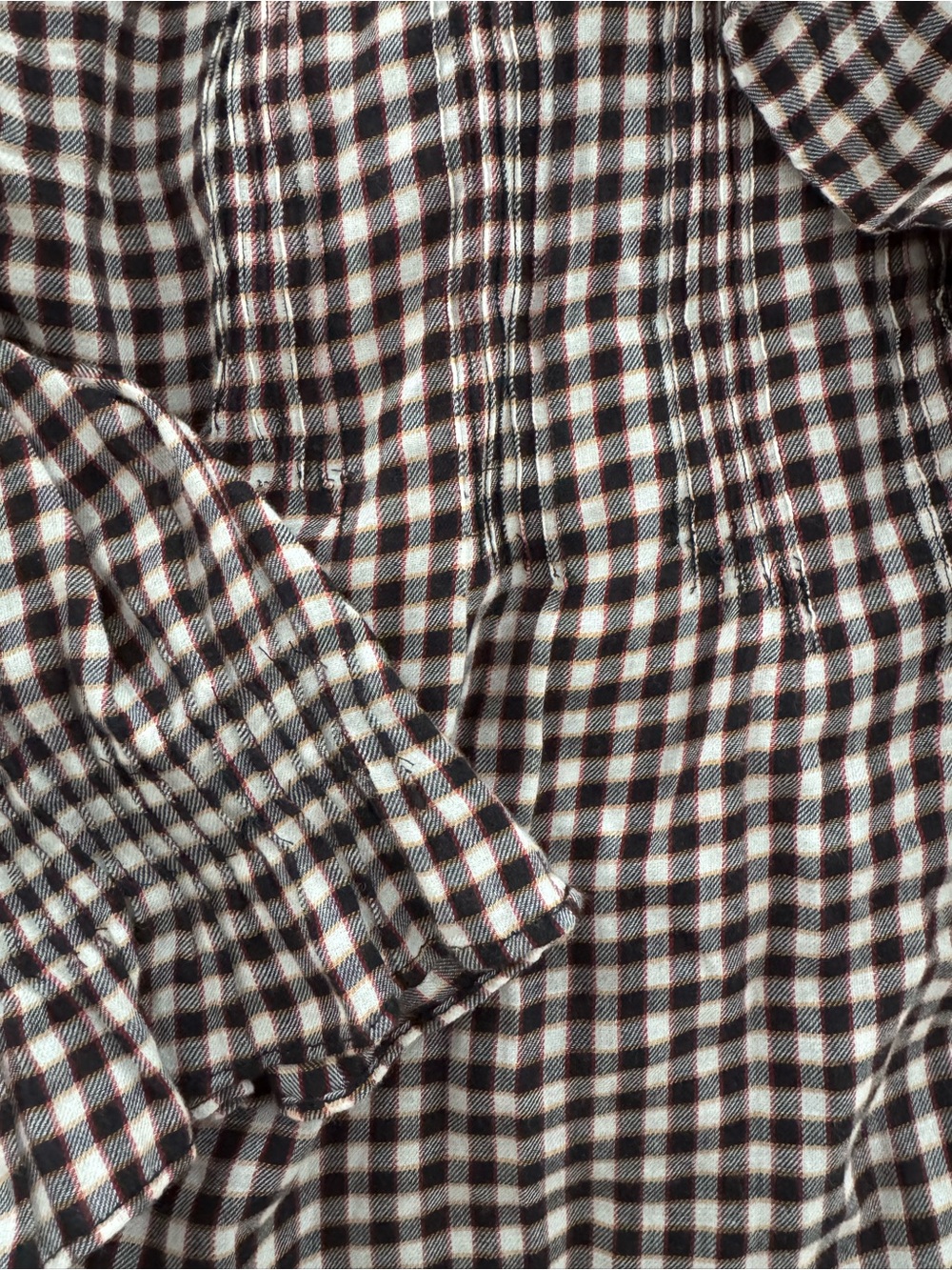 🍂 Doen Hardy top in Delphine Plaid size Large. *see notes pls - Picture 16 of 16